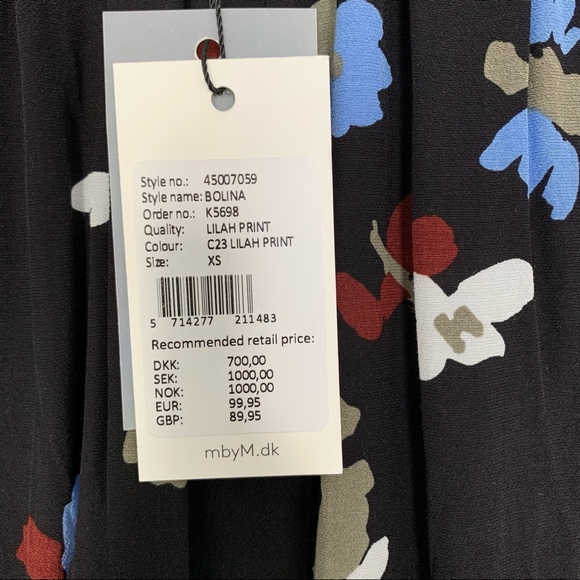 Floral high-low maxi skirt - Picture 4 of 4